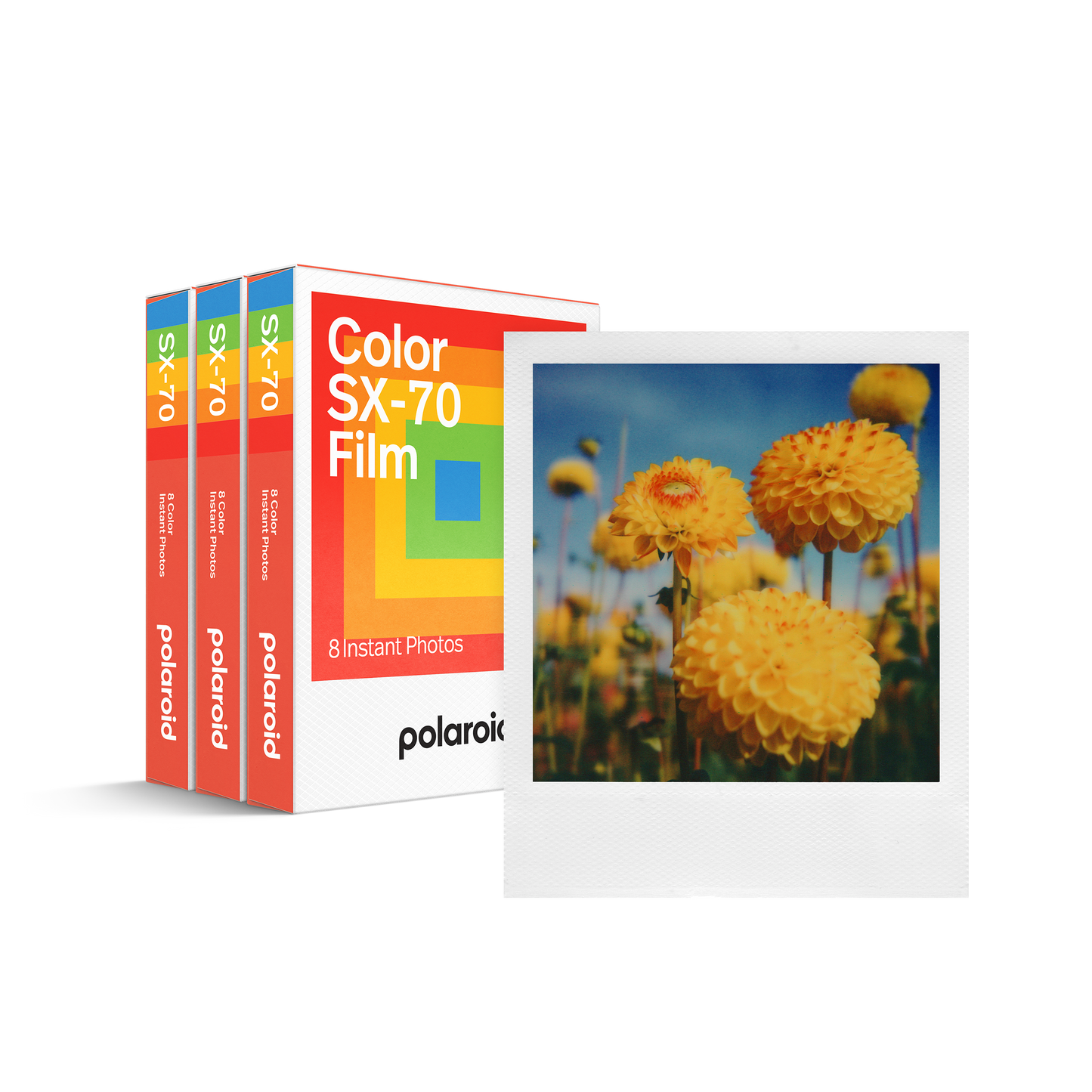 Color SX-70 Film Triple Pack