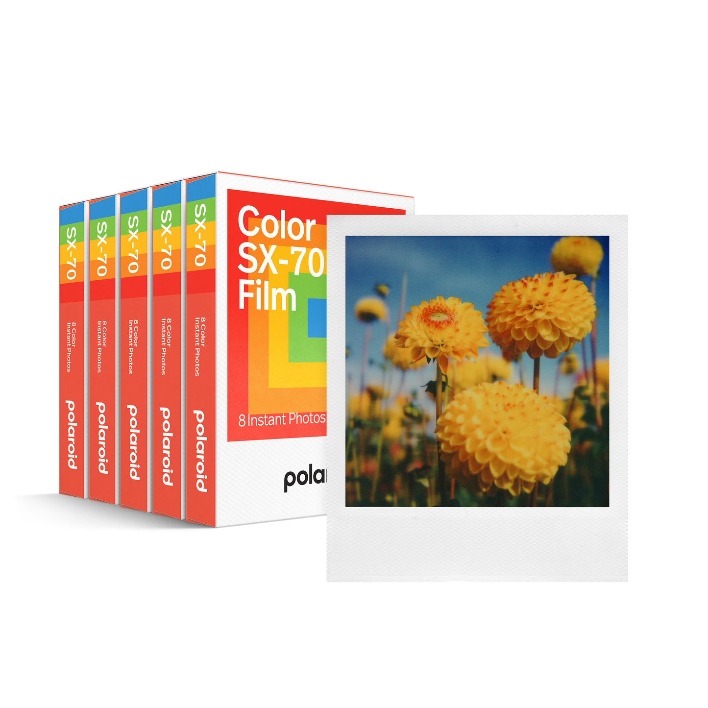Color SX-70 Film Five Pack