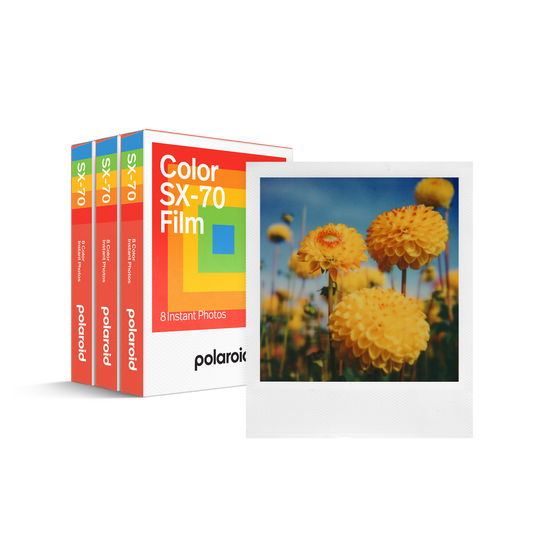 Color SX-70 Film Triple Pack