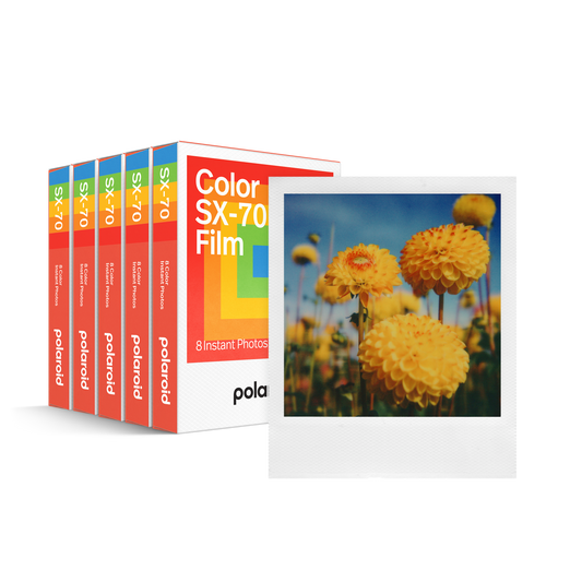 Color SX-70 Film Five Pack