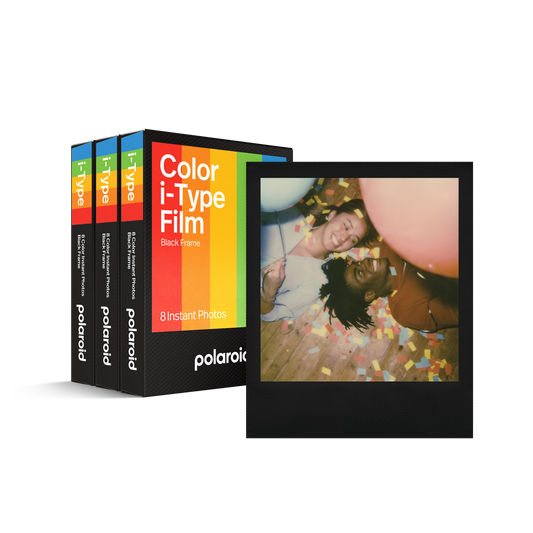 Color i-Type Black Frame Film Triple Pack