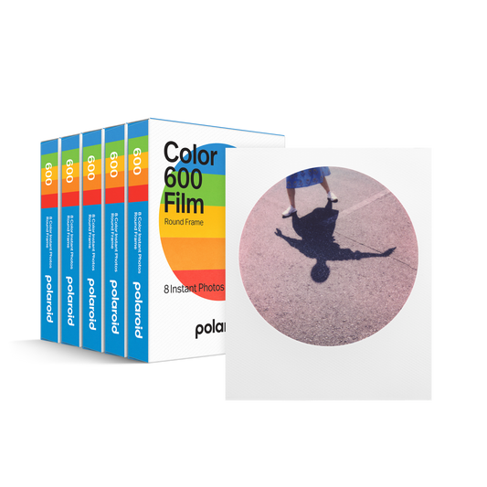 Color 600 Round Frame Film Five Pack