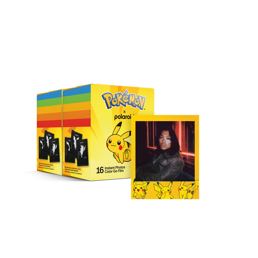 Polaroid Go Color Film – Pokémon Pikachu Edition – Double Pack x2