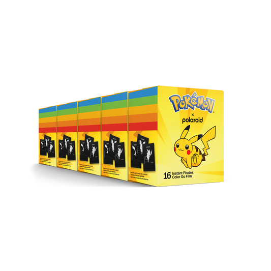 Polaroid Go Color Film – Pokémon Pikachu Edition – Double Pack x5