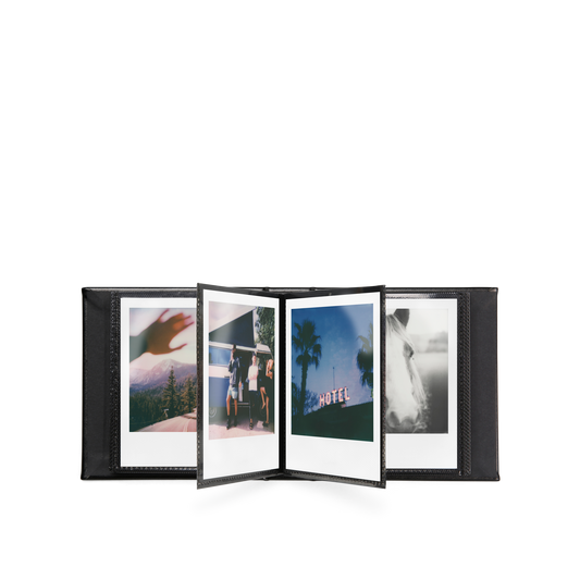 Small Polaroid Photo Album Open